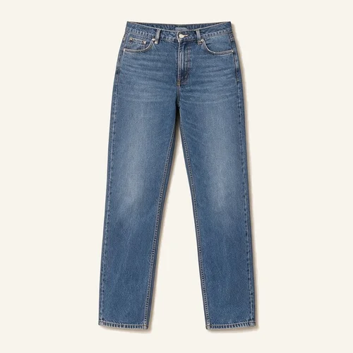 Prepared blue jeans